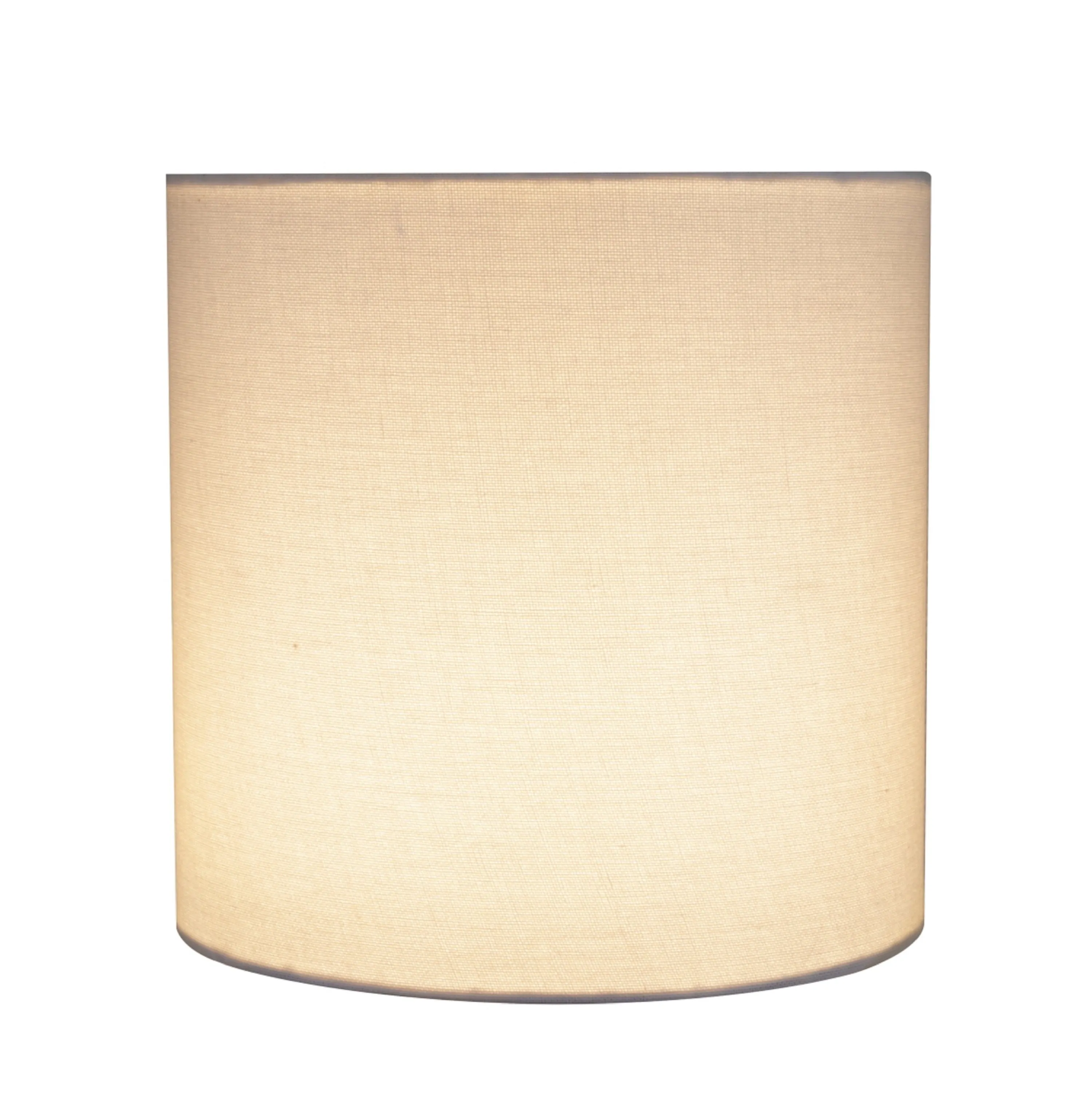 # 31227 Transitional Drum (Cylinder) Shaped Spider Construction Lamp Shade in White, 8" wide (8" x 8" x 8")