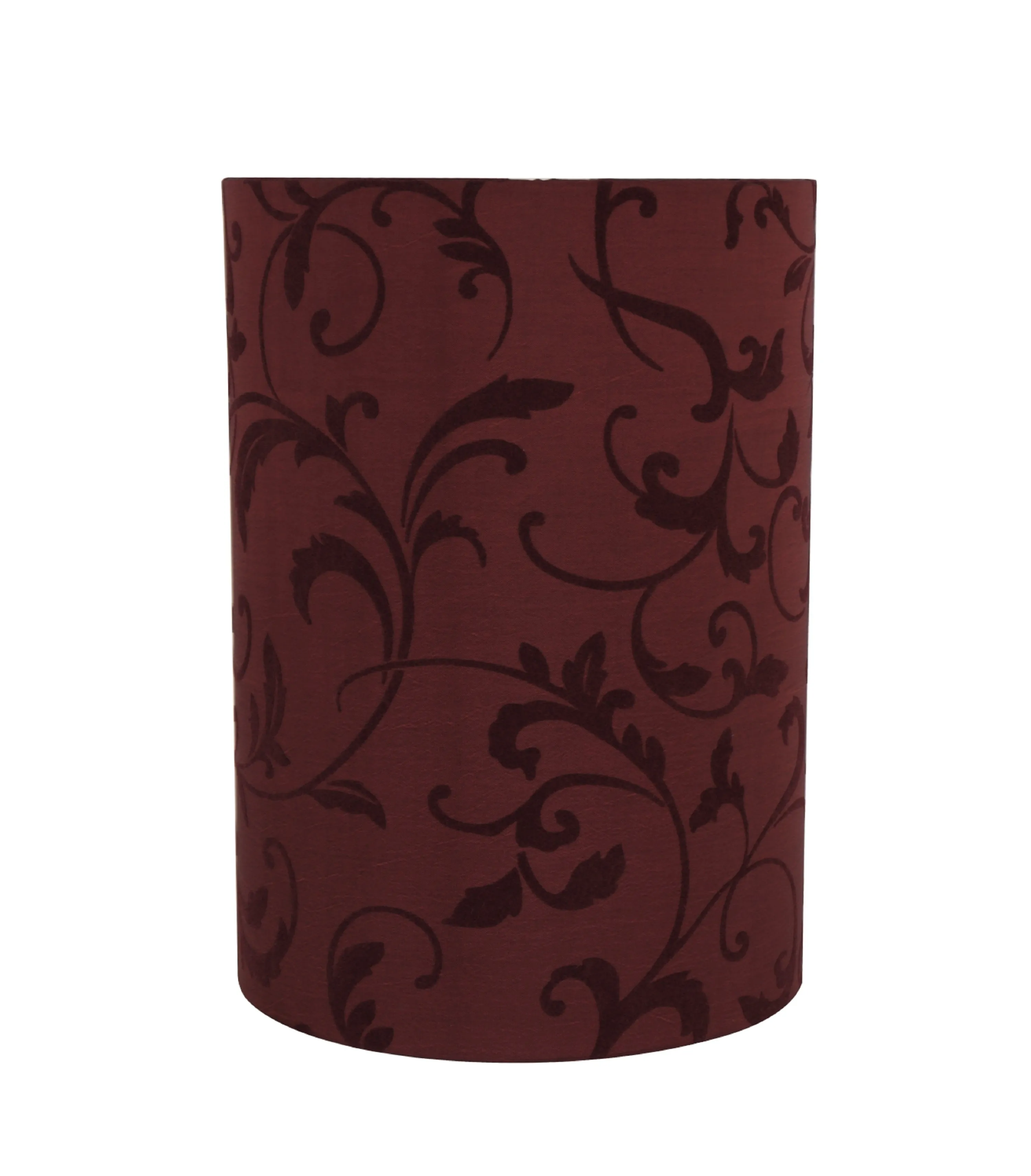 # 31269  Drum (Cylinder) Spider Lamp Shade Red 8"x8"x11"