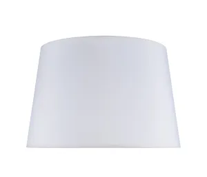 # 32025 Transitional Hardback Empire Shape Spider Construction Lamp Shade in White Fabric, 17" wide (14" x 17" x 11")