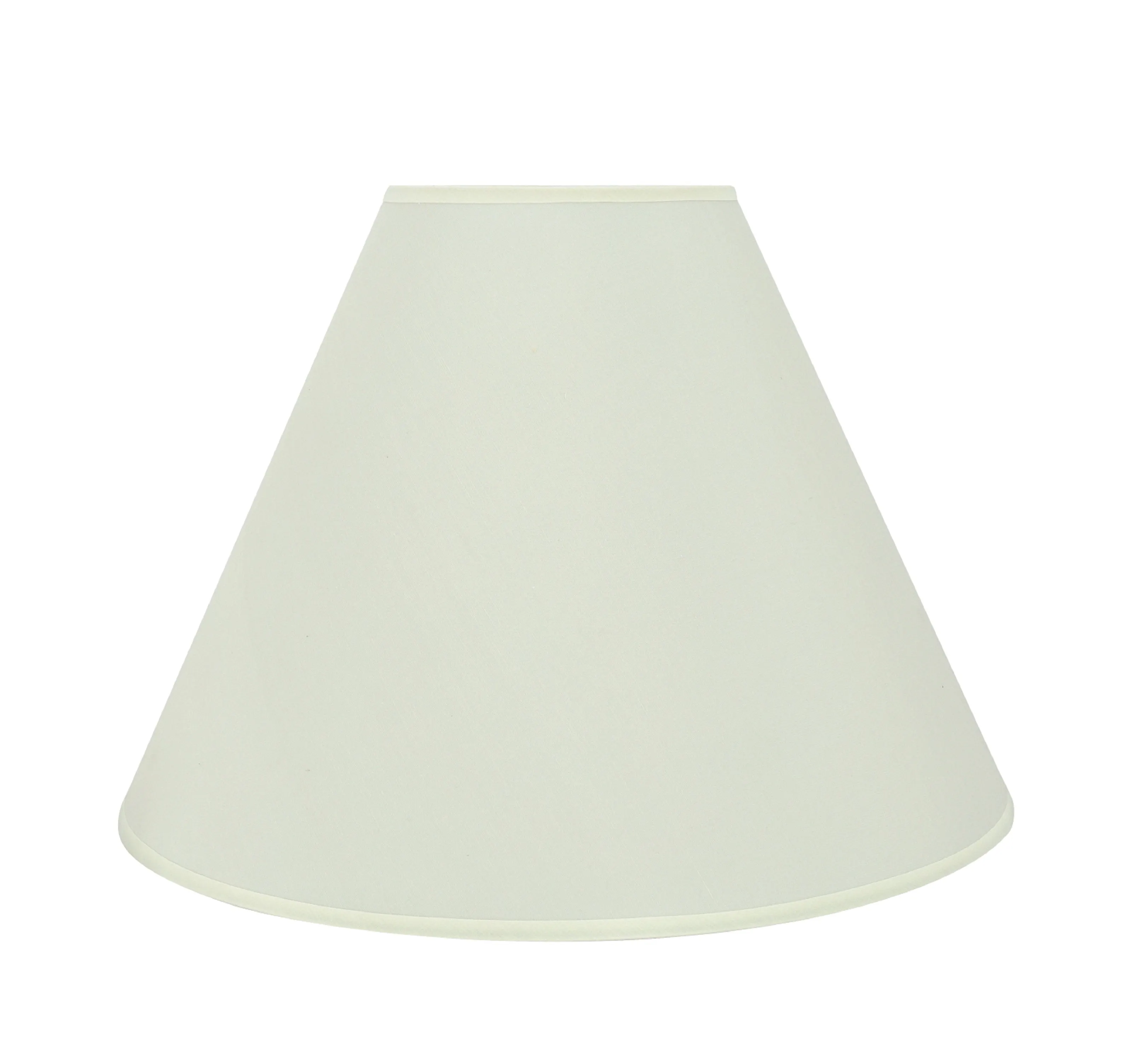 # 32031 Transitional Hardback Empire Shape Spider Construction Lamp Shade in Off White Fabric, 16" wide (6" x 16" x 12")