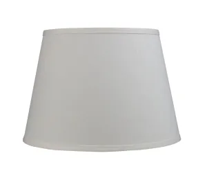 # 32050 Transitional Hardback Empire Shape Spider Construction Lamp Shade in Eggshell Fabric, 14" wide (12" x 14" x 10")