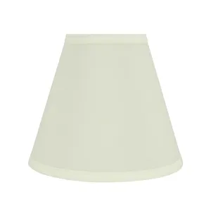 # 32473 Transitional Hardback Empire Shaped Spider Construction Lamp Shade in Off White, 8" wide (4" x 8" x 7")