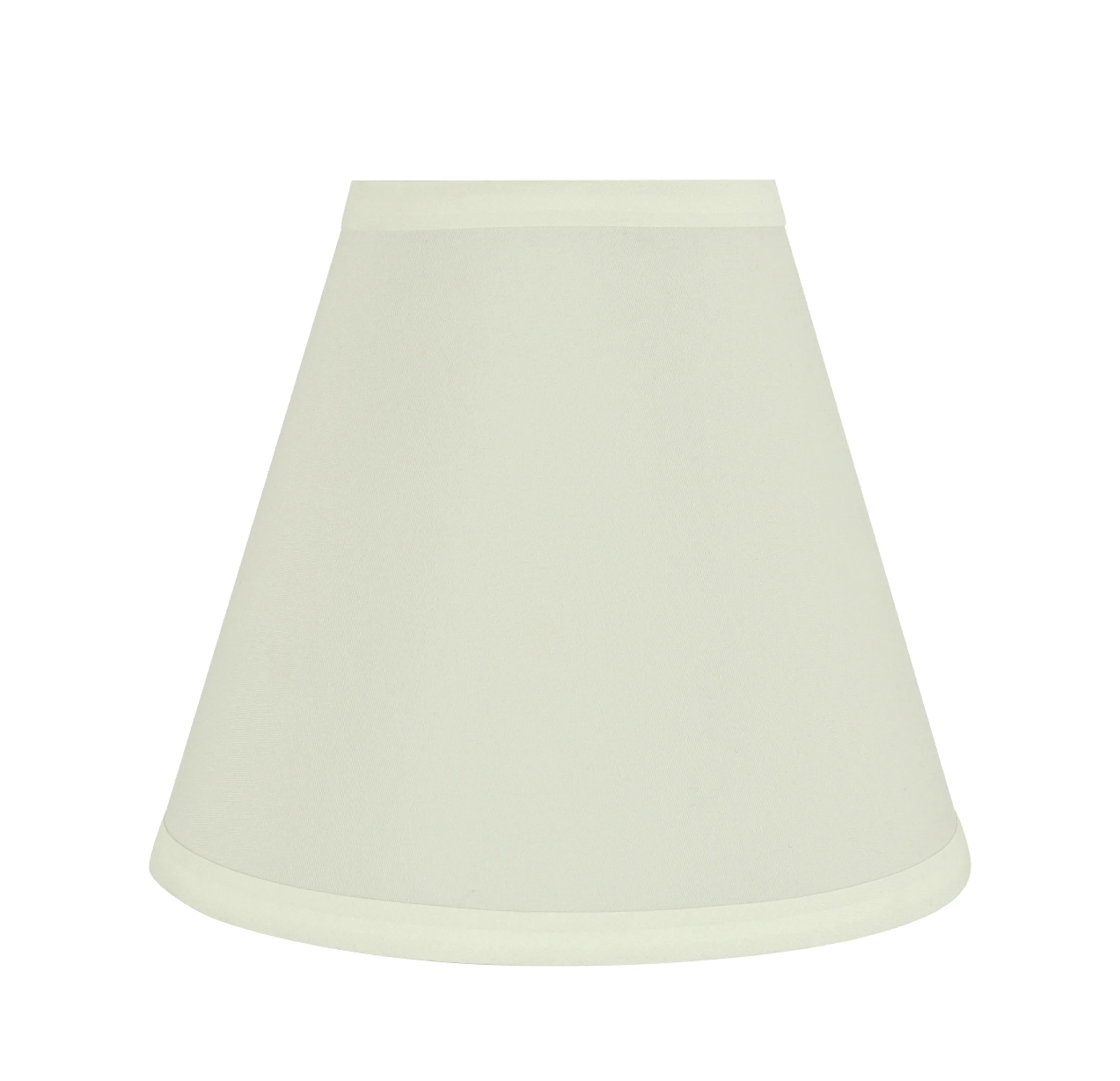 # 32473 Transitional Hardback Empire Shaped Spider Construction Lamp Shade in Off White, 8" wide (4" x 8" x 7")