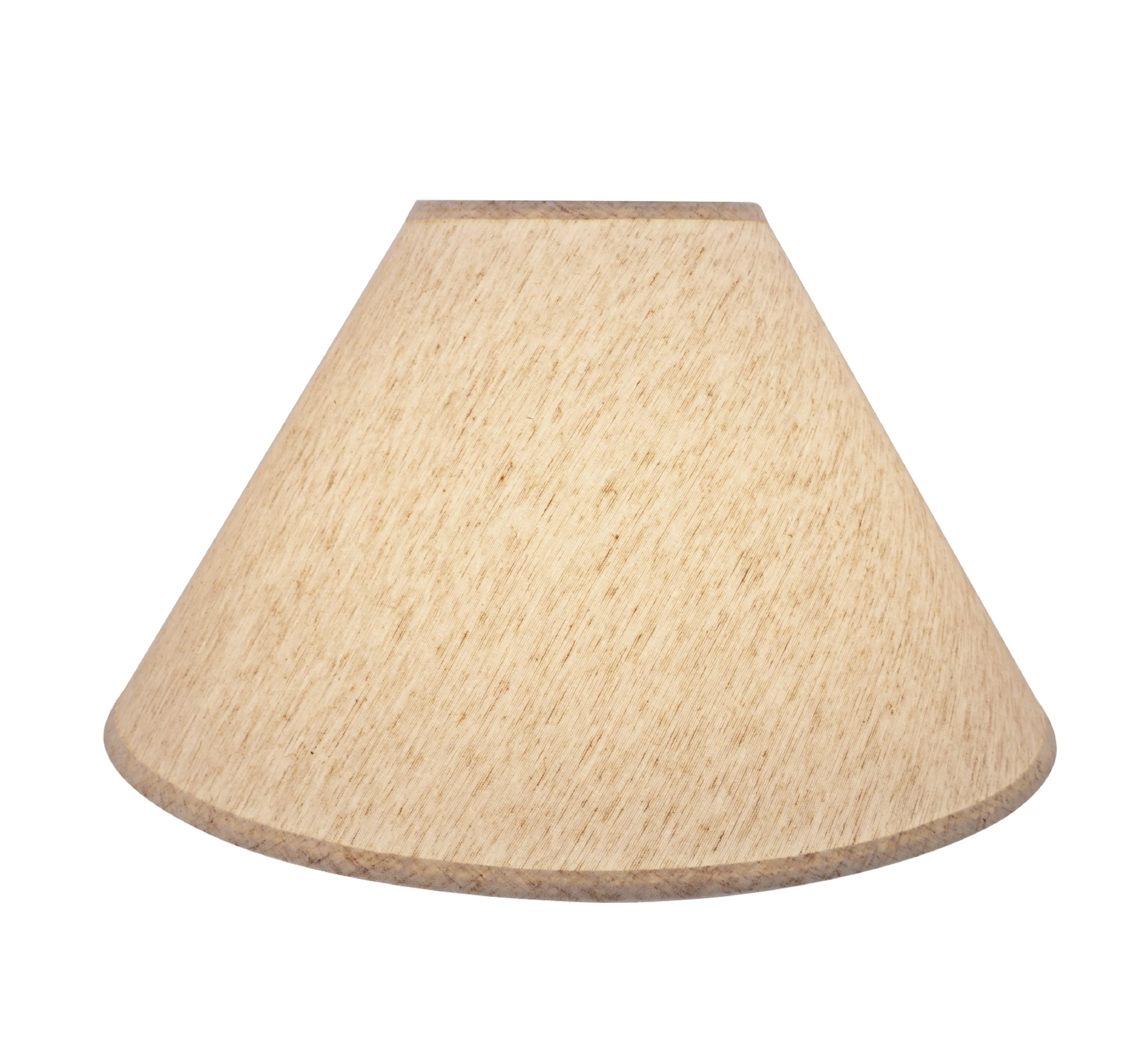 # 32772 Transitional Hardback Empire Shaped Spider Construction Lamp Shade in Beige, 18" wide (7" x 18" x 12 1/2")