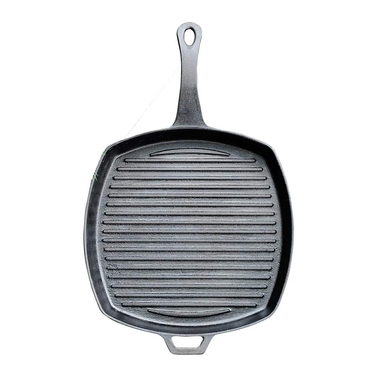 10" Grill Pan Made of Cast Iron | Pre-Seasoned And Ready to Use | OTG Friendly