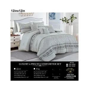 6-PC SET COMFORTERS
