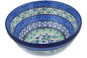 9" Bowl - Blue Bird Flying
