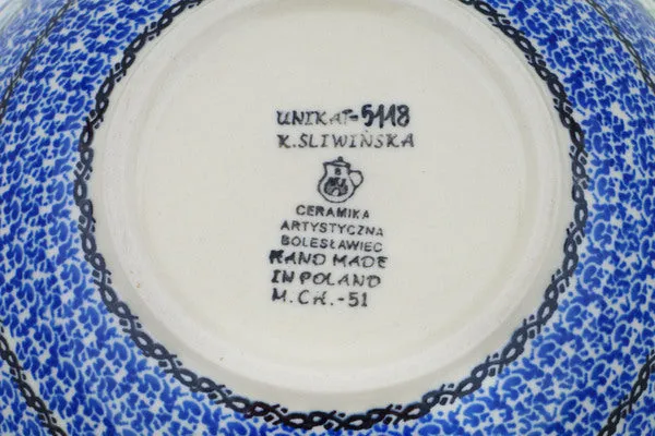 9" Bowl - Blue Bird Flying