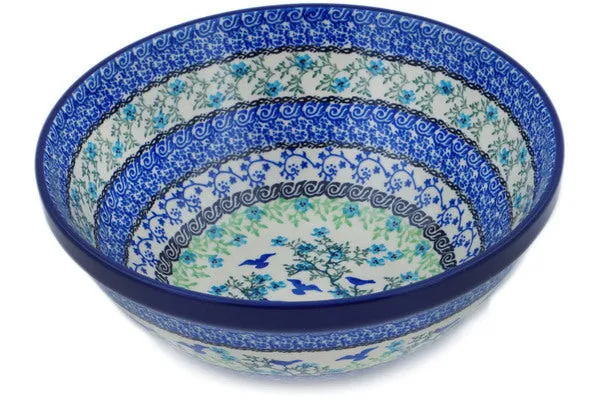 9" Bowl - Blue Bird Flying