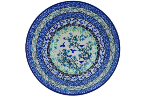 9" Bowl - Blue Bird Flying
