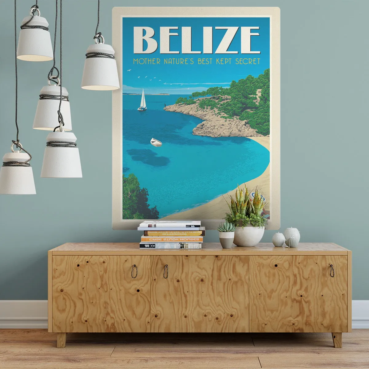Belize Beach Decal