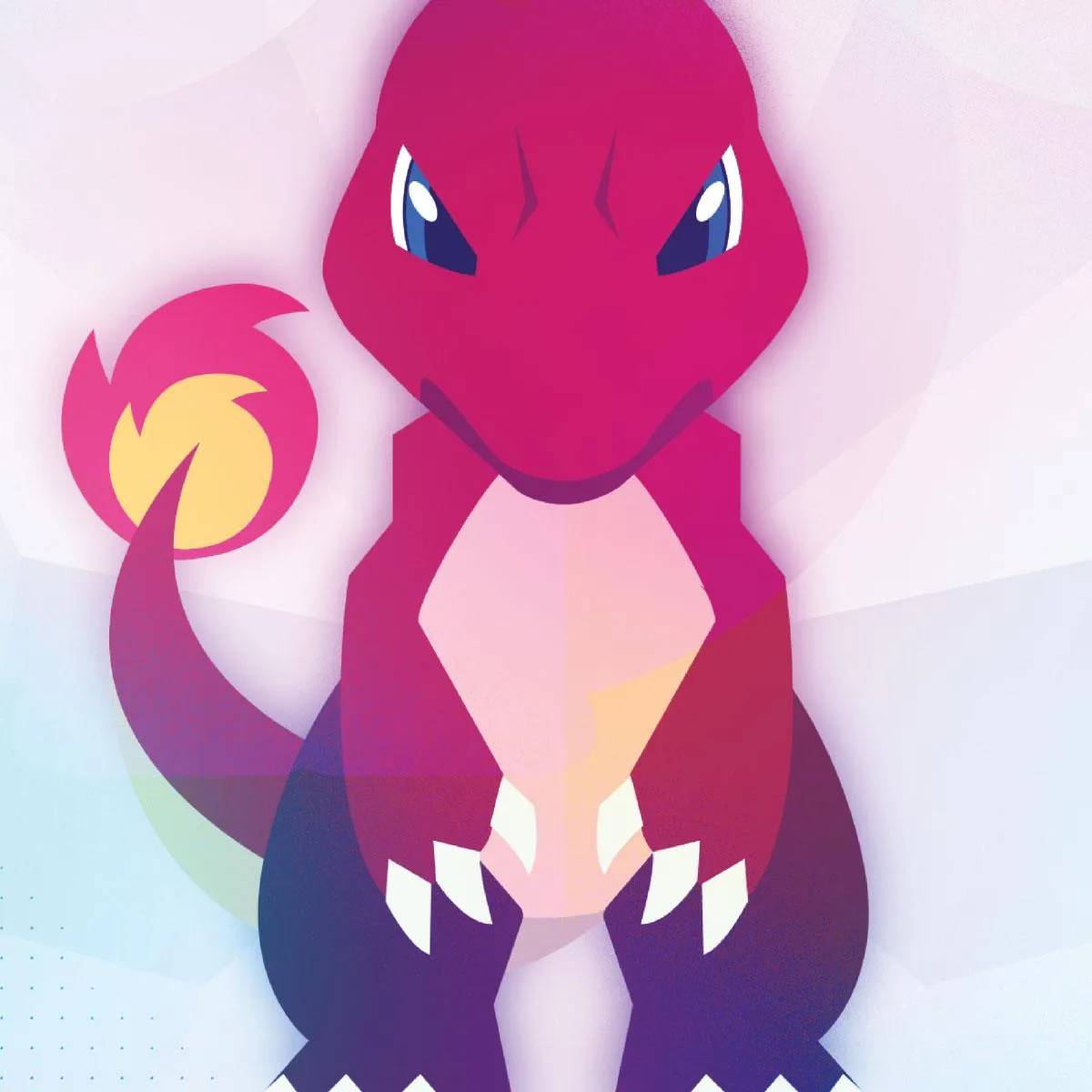 Charmander Evolution Pokemon Go Print Anime Manga Wall Art A2 Size gift idea