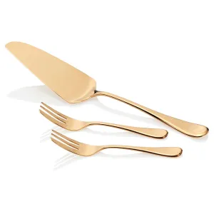 Chelsea Gold Cake Serving 7 Piece Set