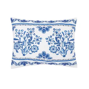 Delft Garden 2 Pillow