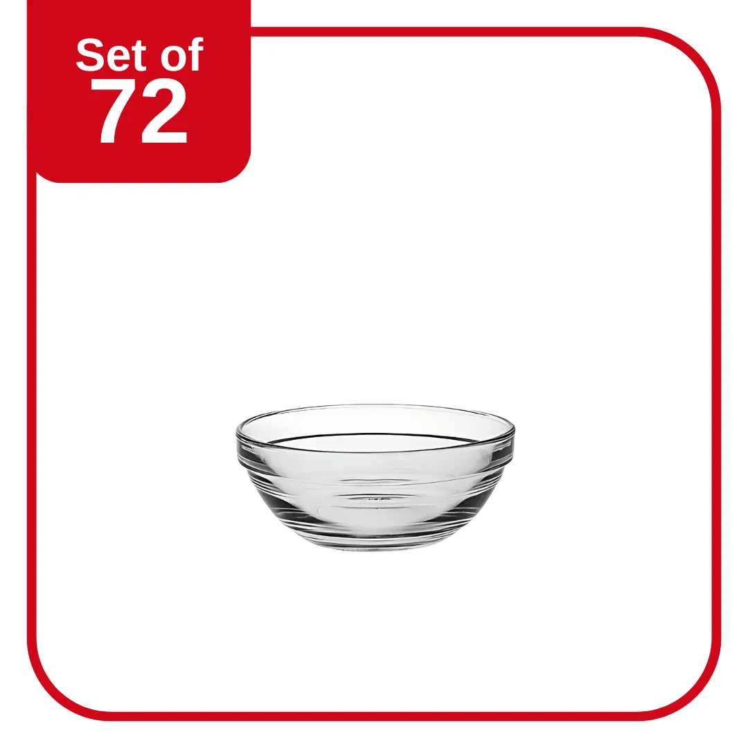 DURALEX GIGOGNE/LYS STACKABLE BOWL 105mm 205ml CLEAR (2023A)