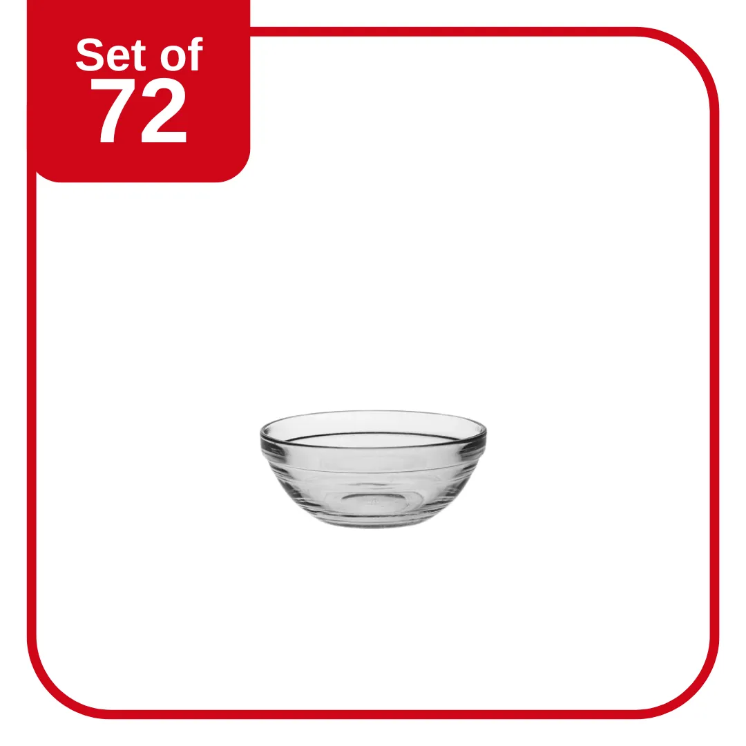DURALEX GIGOGNE/LYS STACKABLE BOWL 120mm 310ml CLEAR (2024A)