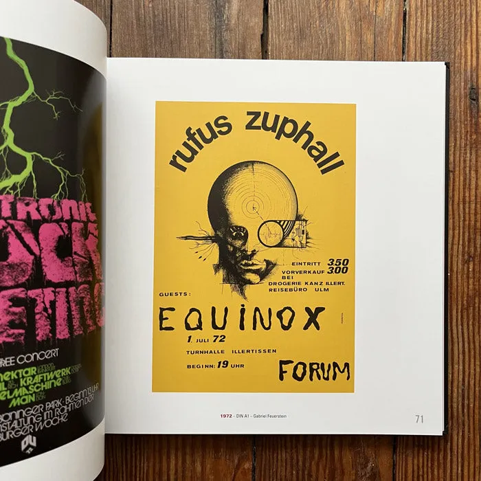 German Underground Concert Posters – 1968–1981 (light wear)