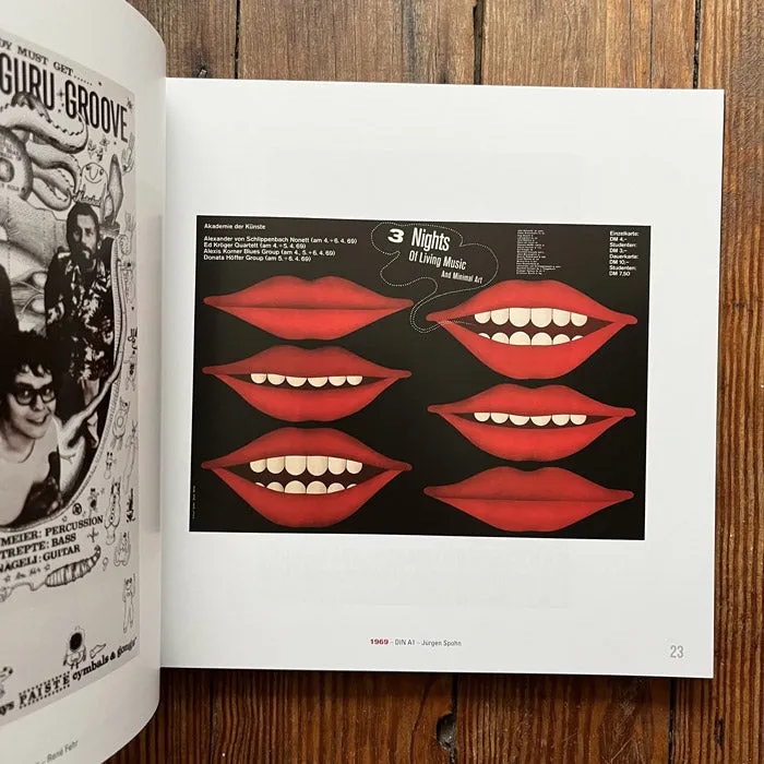 German Underground Concert Posters – 1968–1981 (light wear)