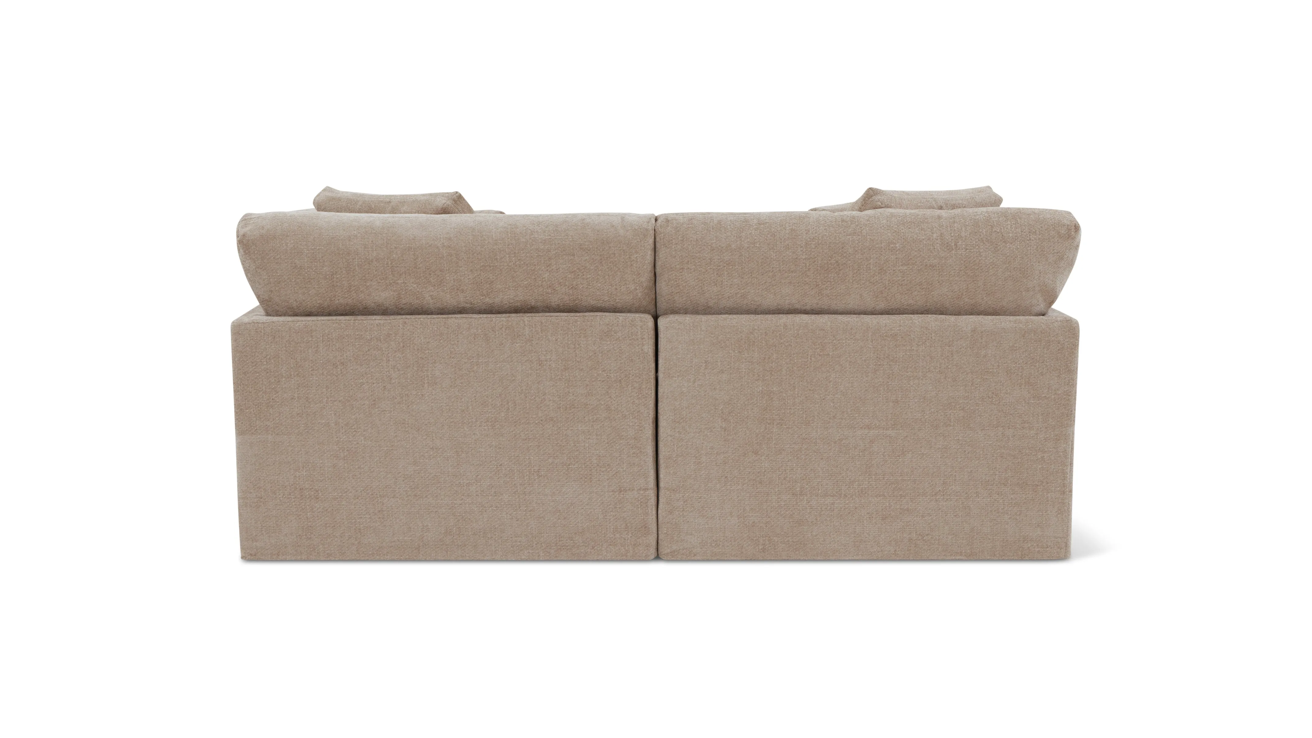 Get Together™ 2-Piece Modular Sofa, Large, Champagne