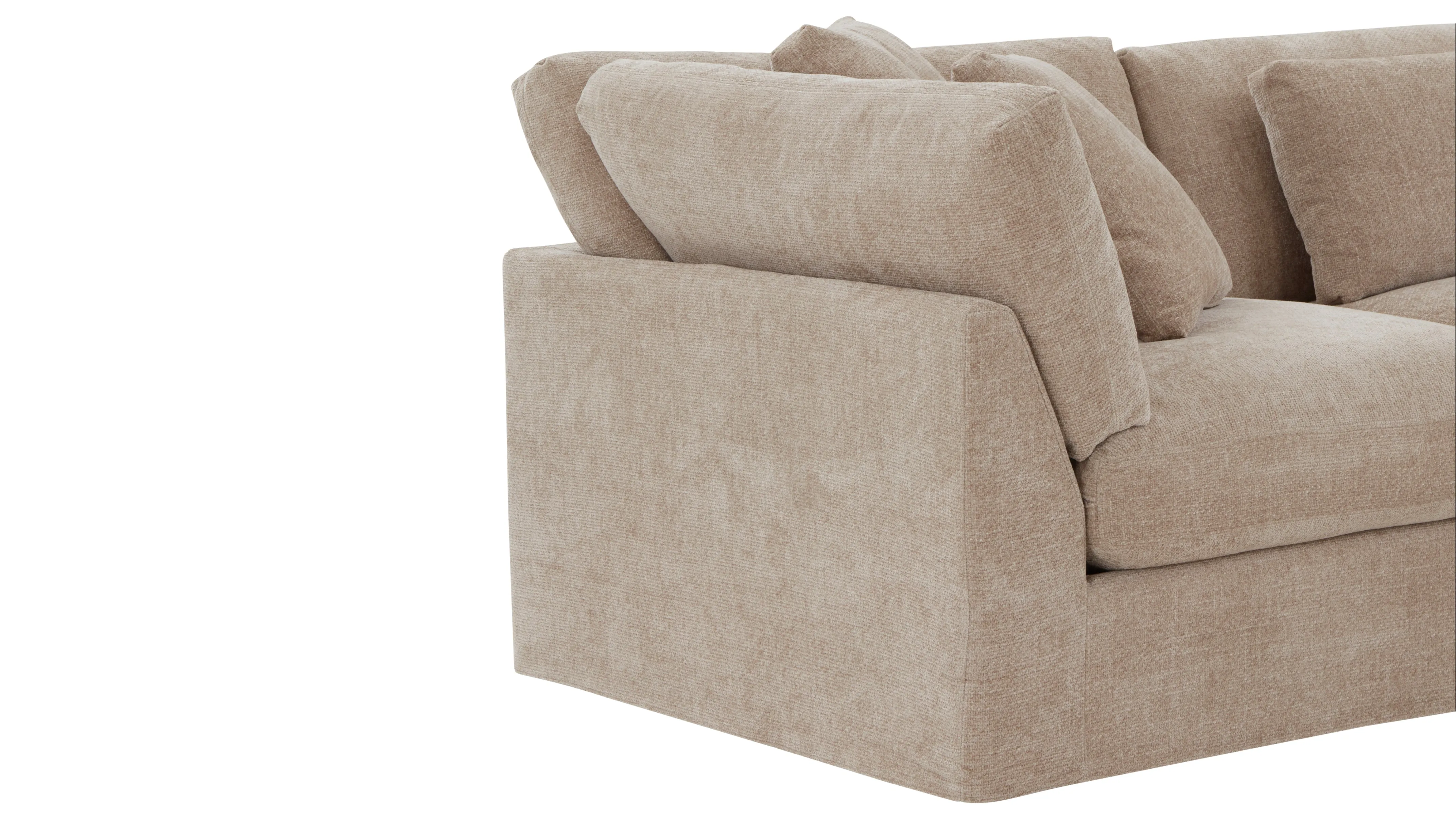 Get Together™ 2-Piece Modular Sofa, Large, Champagne