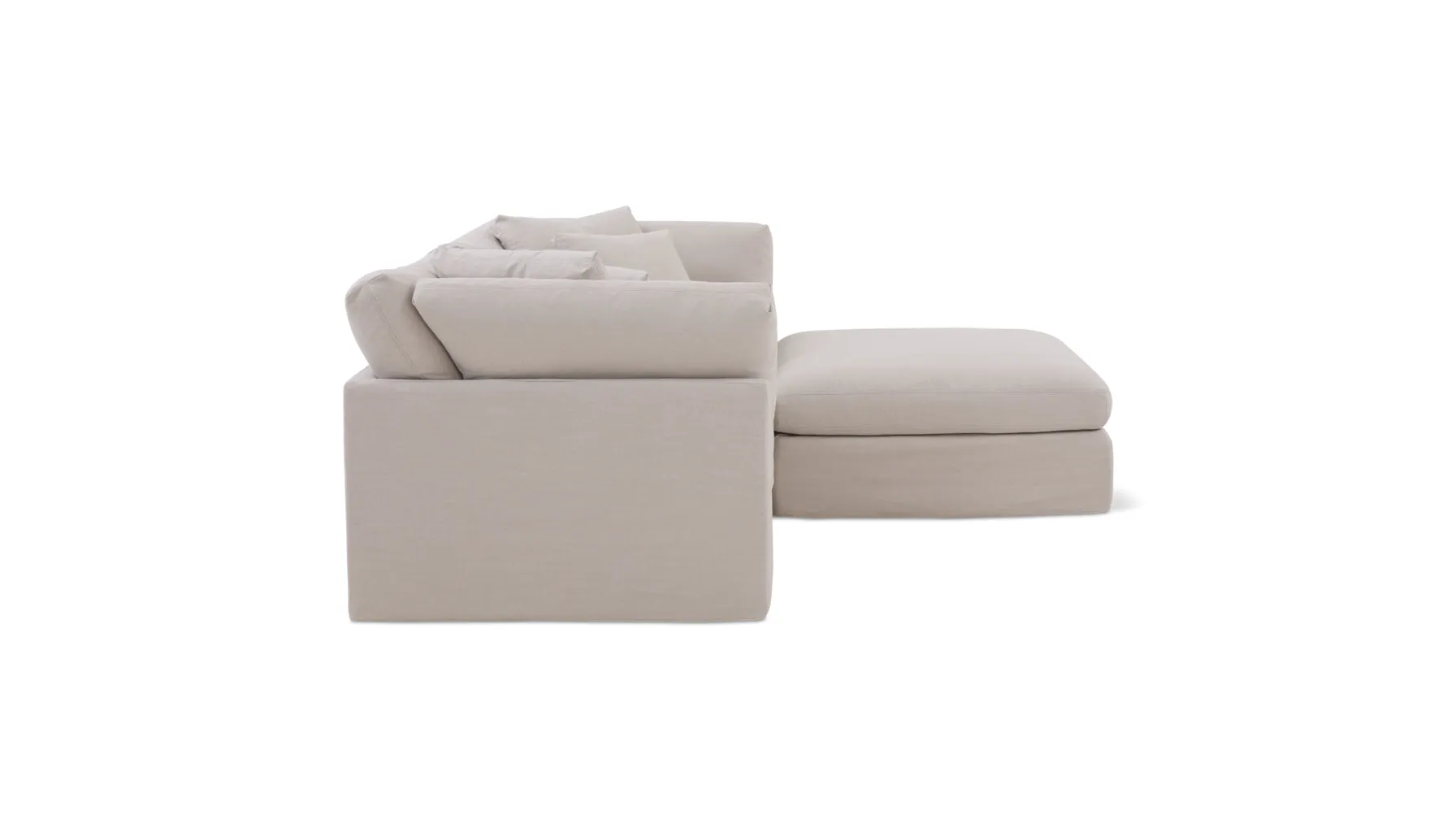 Get Together™ 3-Piece Modular Sectional, Large, Clay