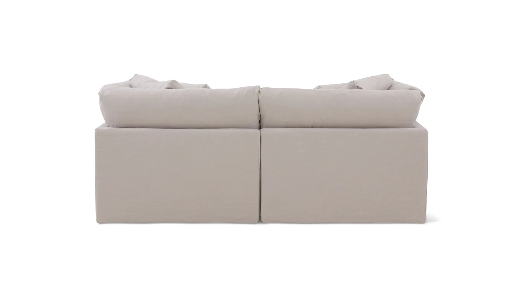 Get Together™ 3-Piece Modular Sectional, Large, Clay