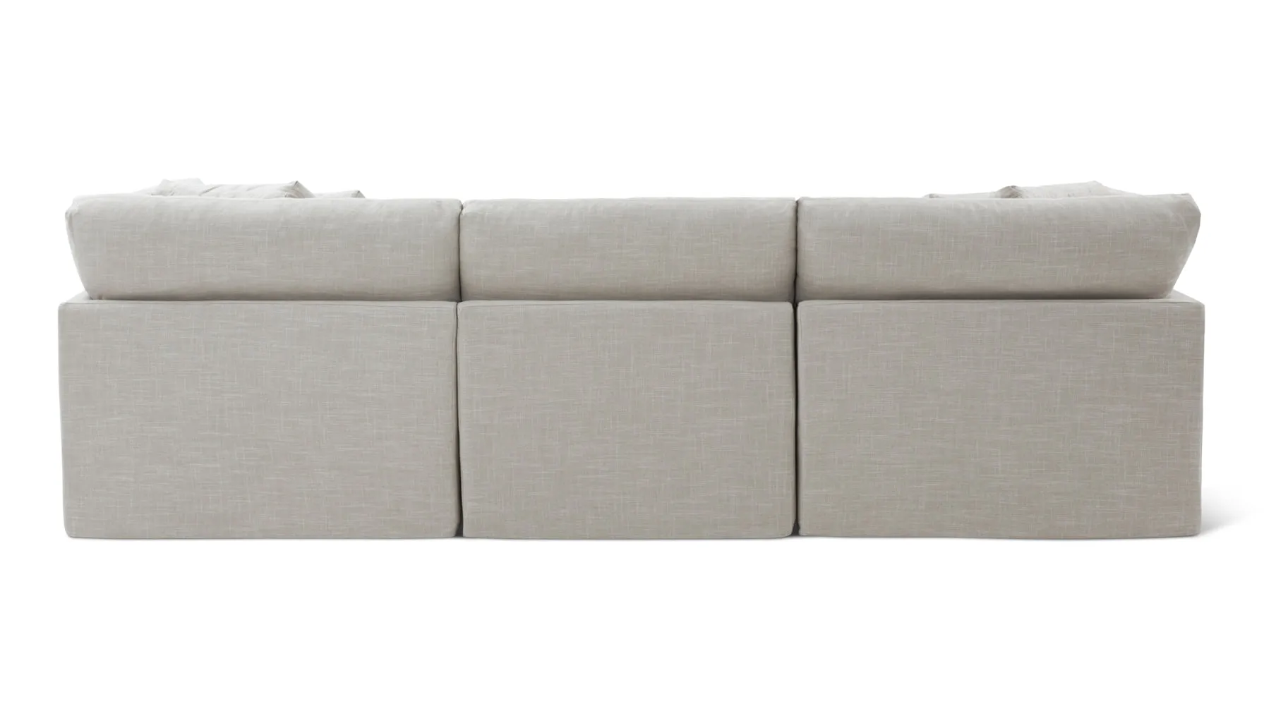Get Together™ 3-Piece Modular Sofa, Large, Light Pebble