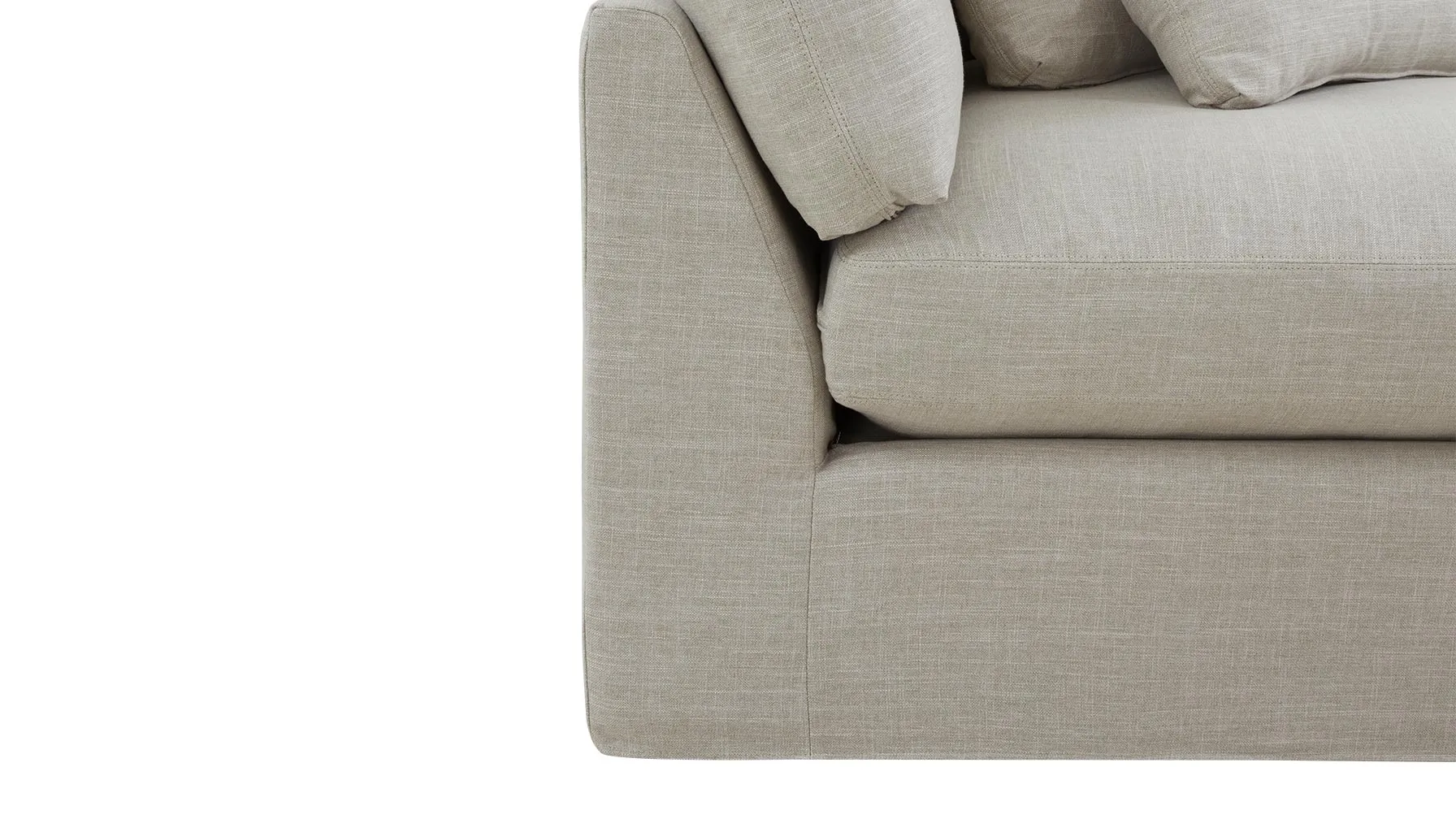Get Together™ 3-Piece Modular Sofa, Large, Light Pebble