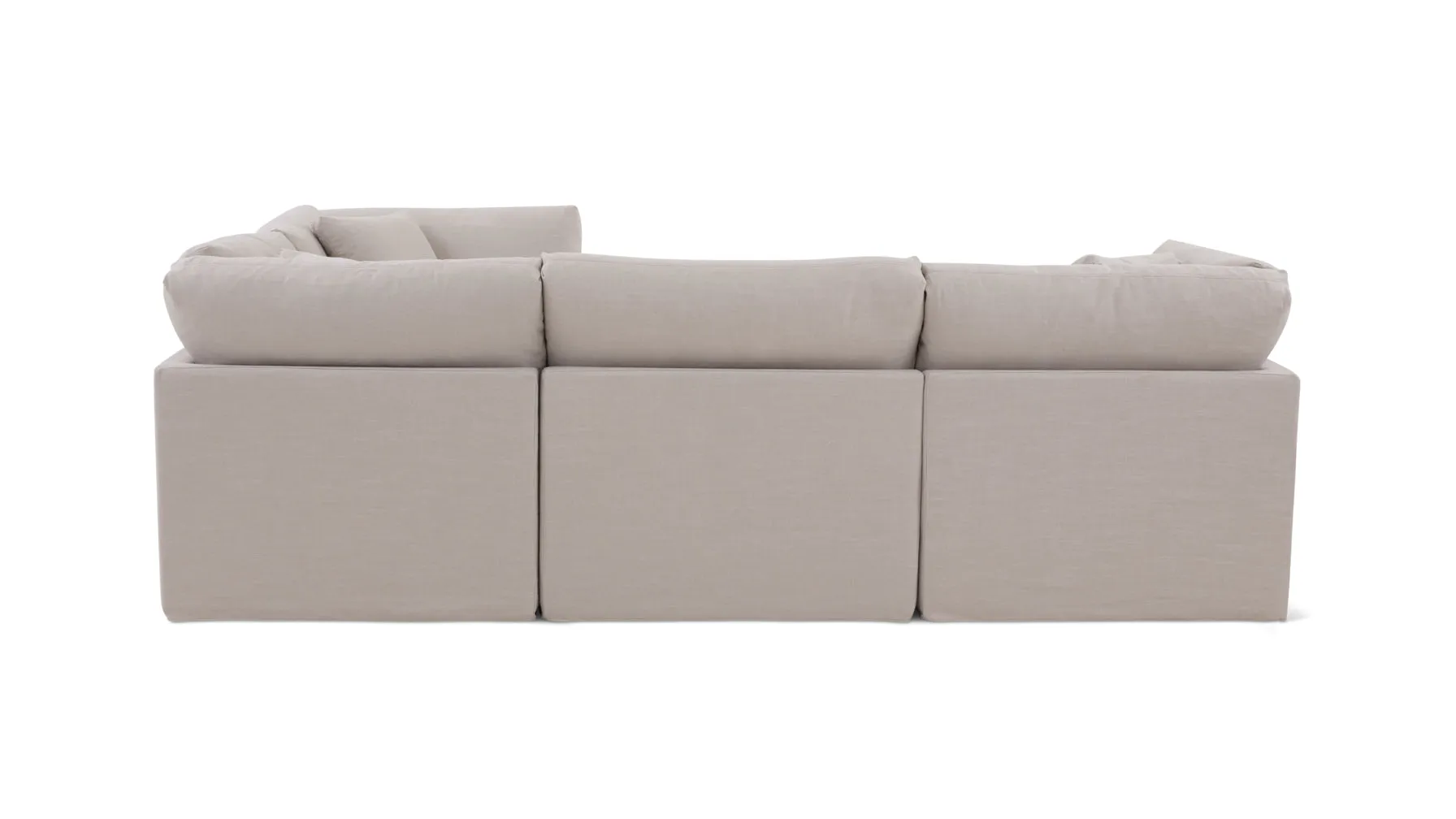 Get Together™ 4-Piece Modular Sectional Closed, Standard, Clay