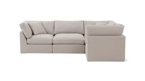 Get Together™ 4-Piece Modular Sectional Closed, Standard, Clay