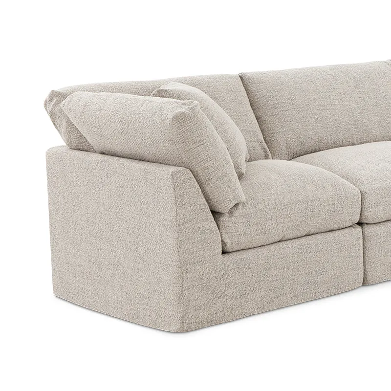 Get Together™ 4-Piece Modular Sectional Closed, Standard, Oatmeal