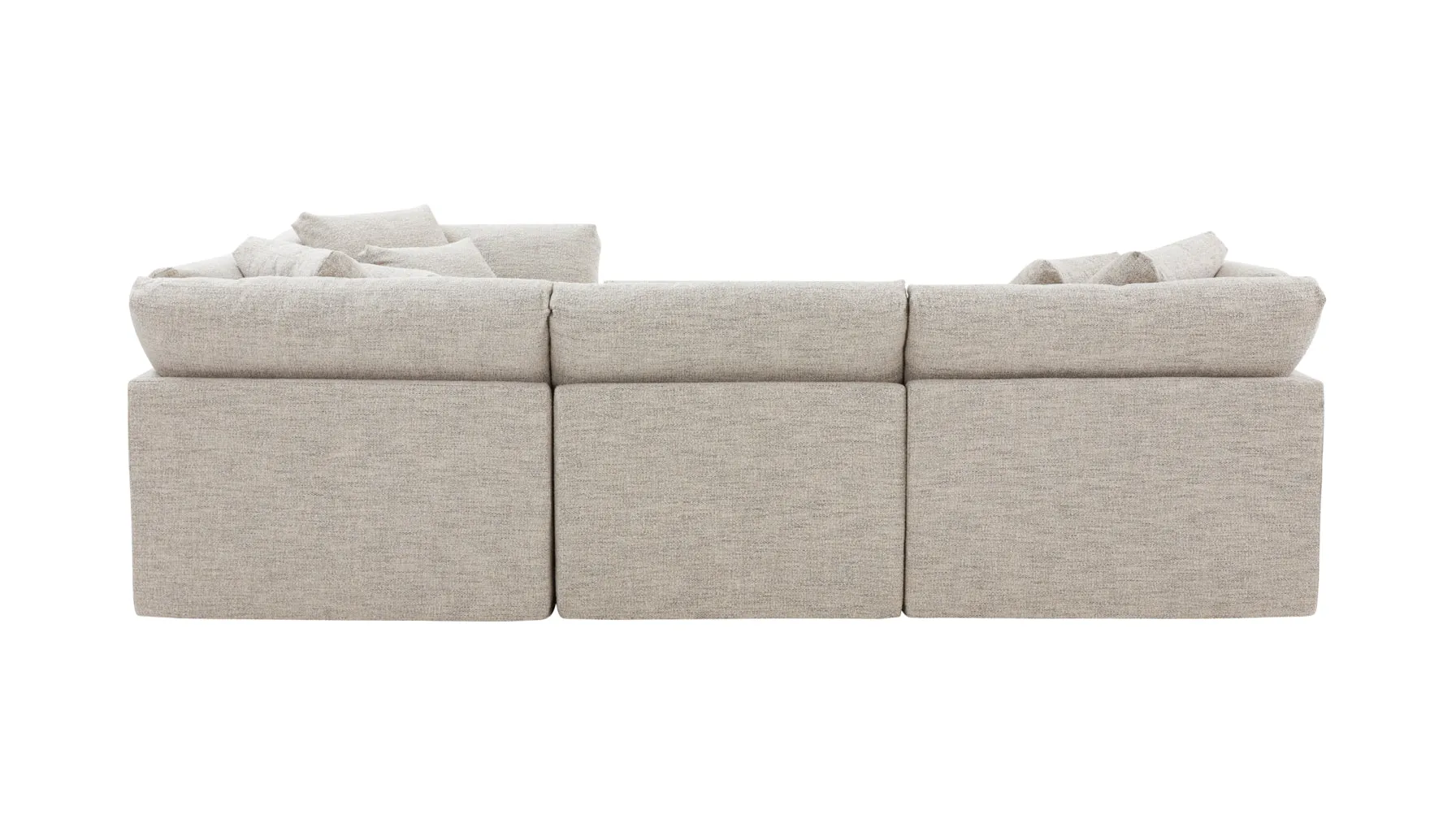 Get Together™ 4-Piece Modular Sectional Closed, Standard, Oatmeal