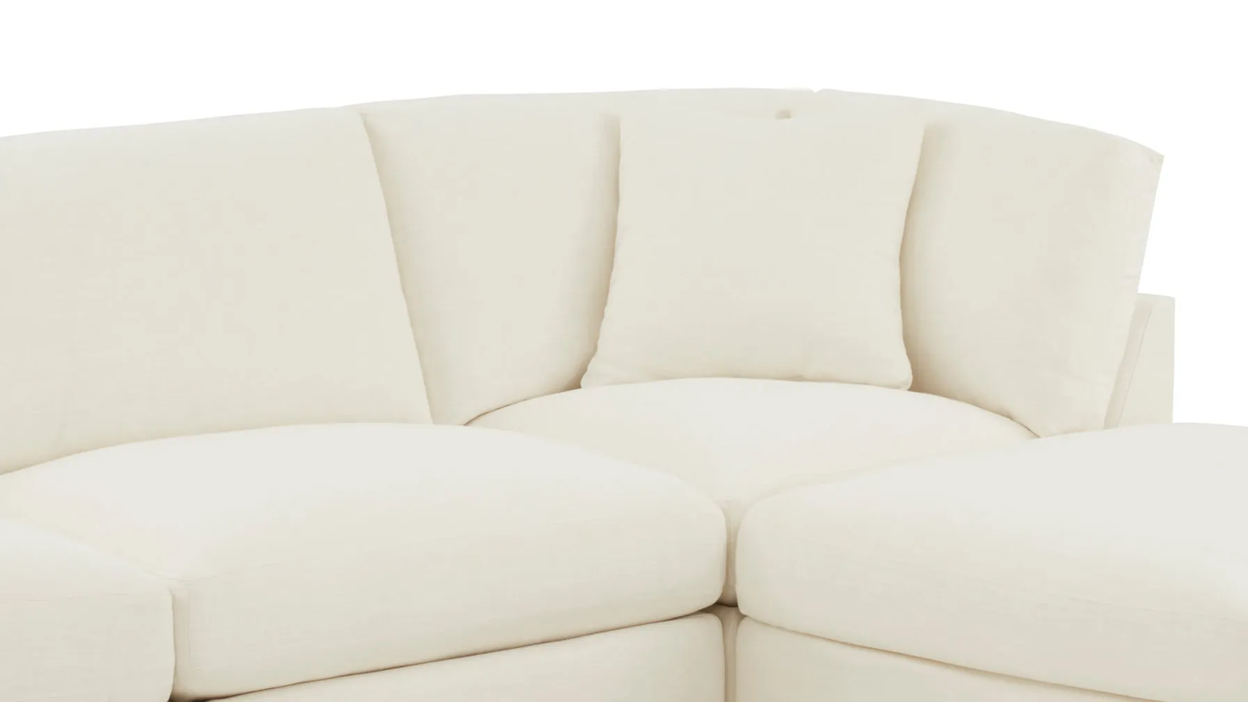 Get Together™ 4-Piece Modular Sectional, Standard, Cream Linen