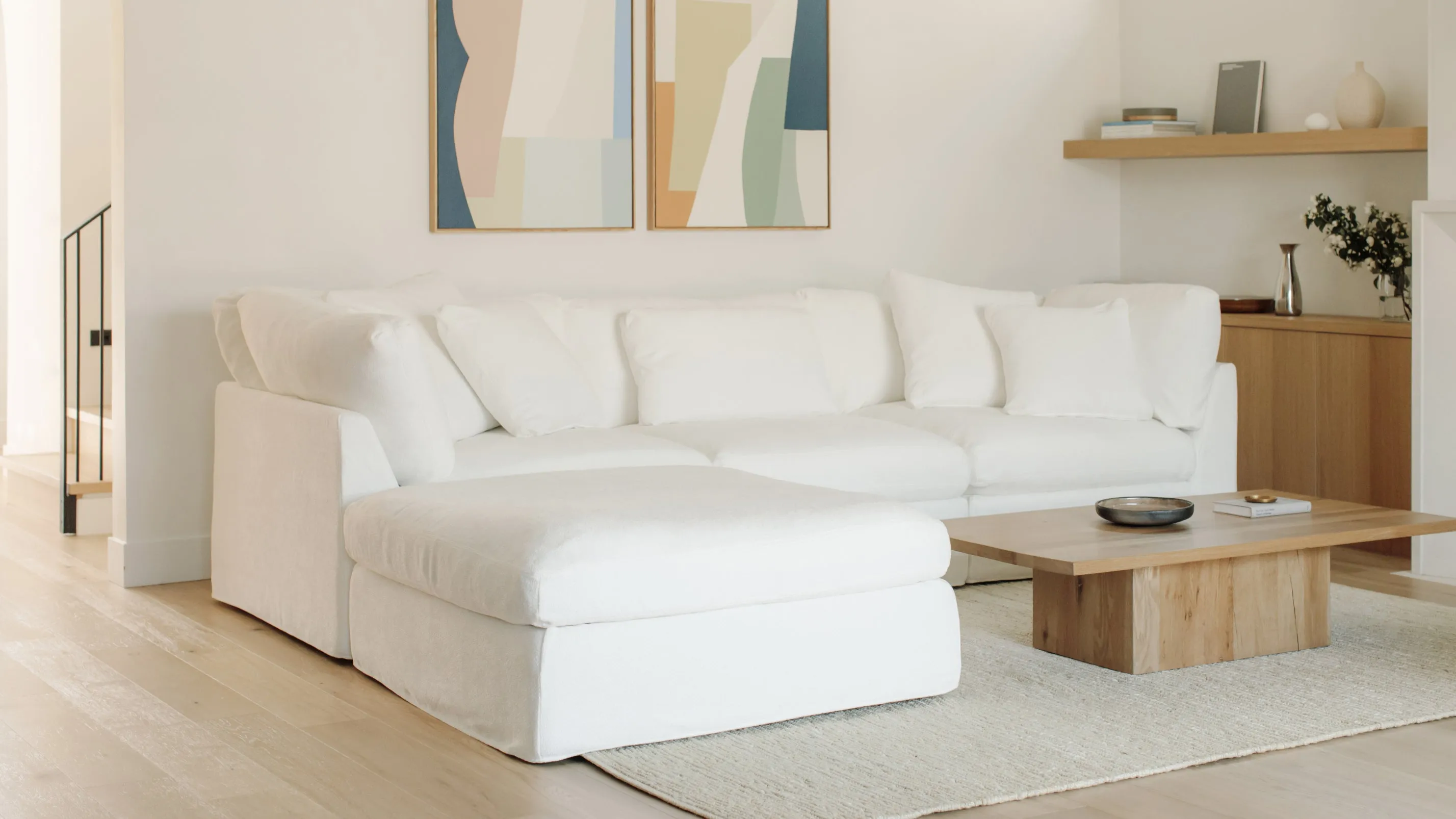 Get Together™ 4-Piece Modular Sectional, Standard, Sea Salt