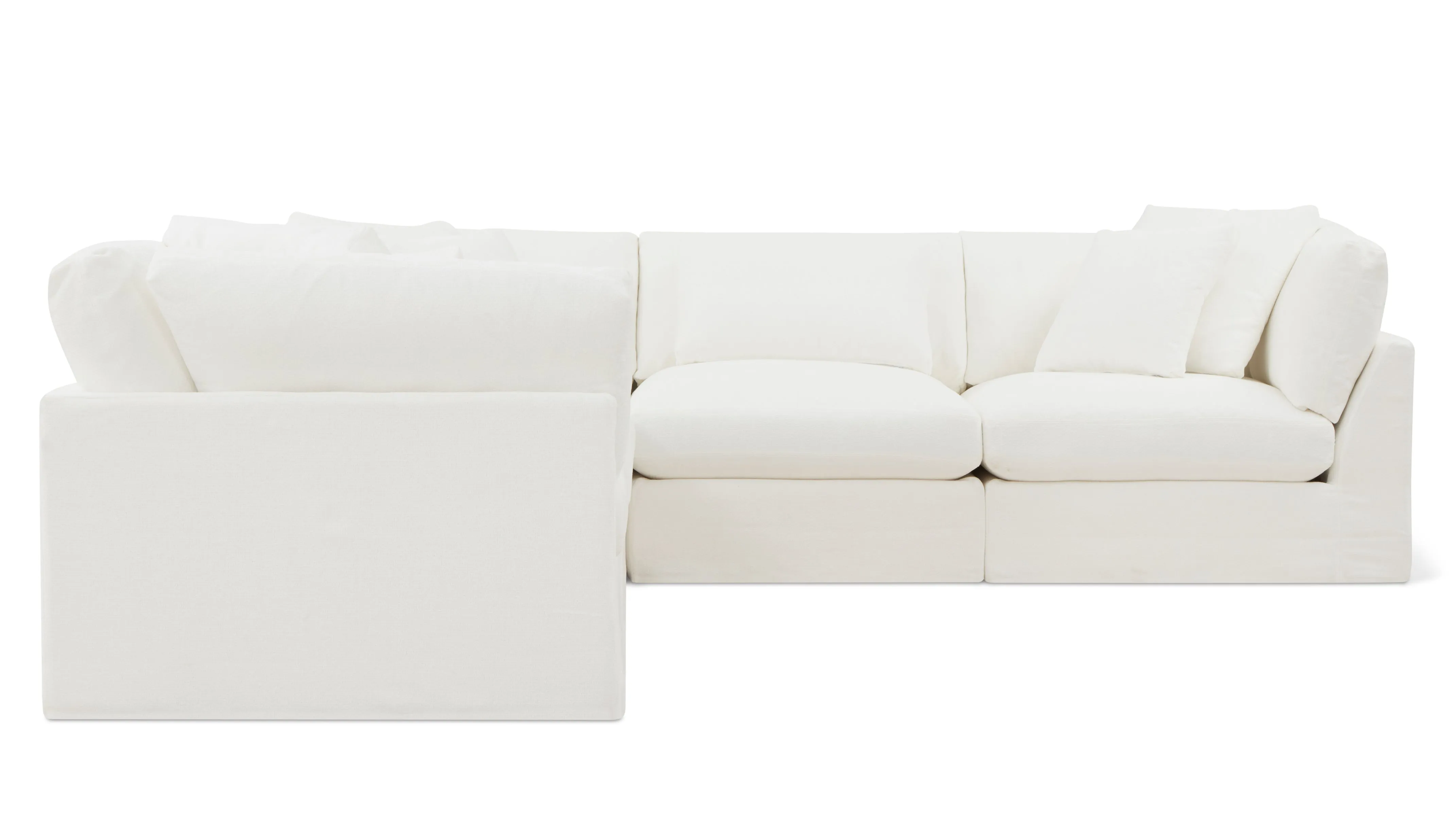 Get Together™ 5-Piece Modular Sectional Closed, Large, Sea Salt