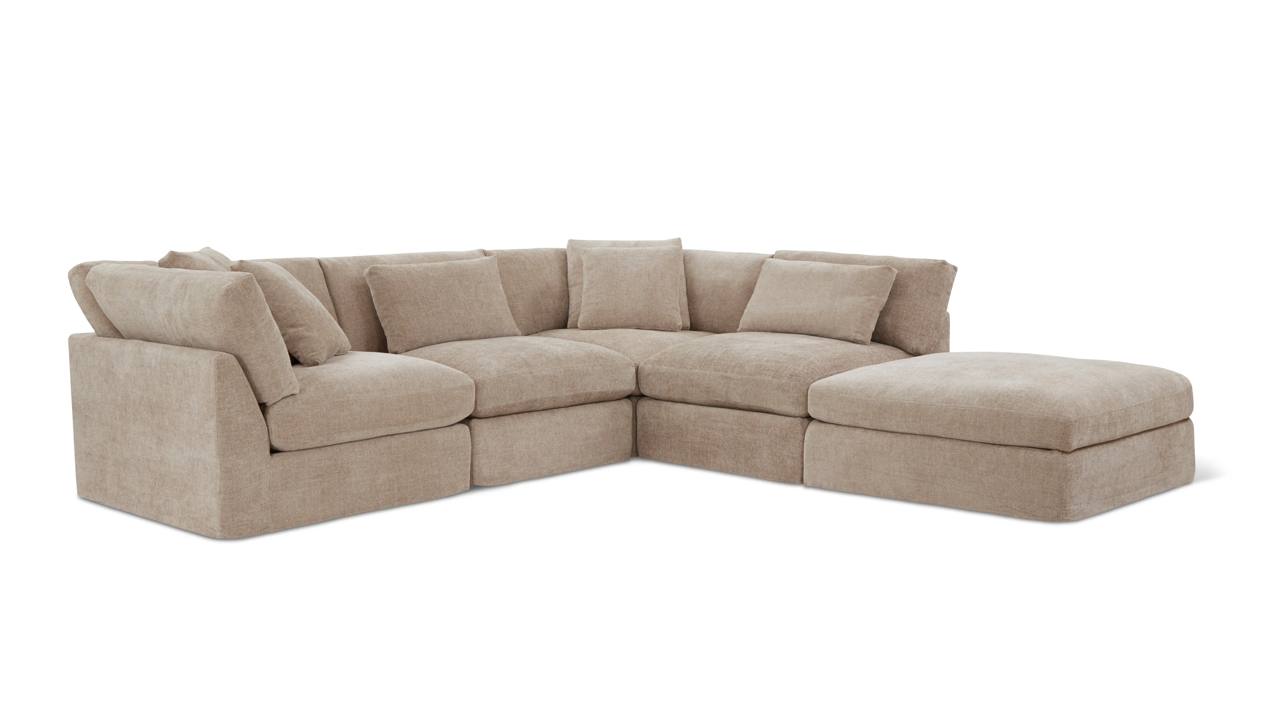 Get Together™ 5-Piece Modular Sectional, Large, Champagne