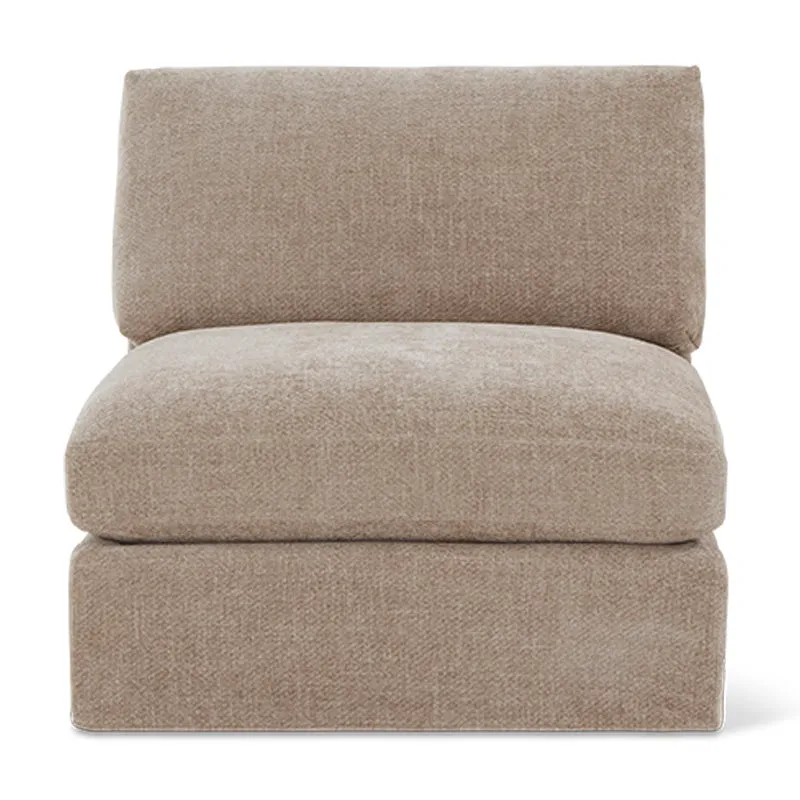Get Together™ Armless Chair, Standard, Champagne