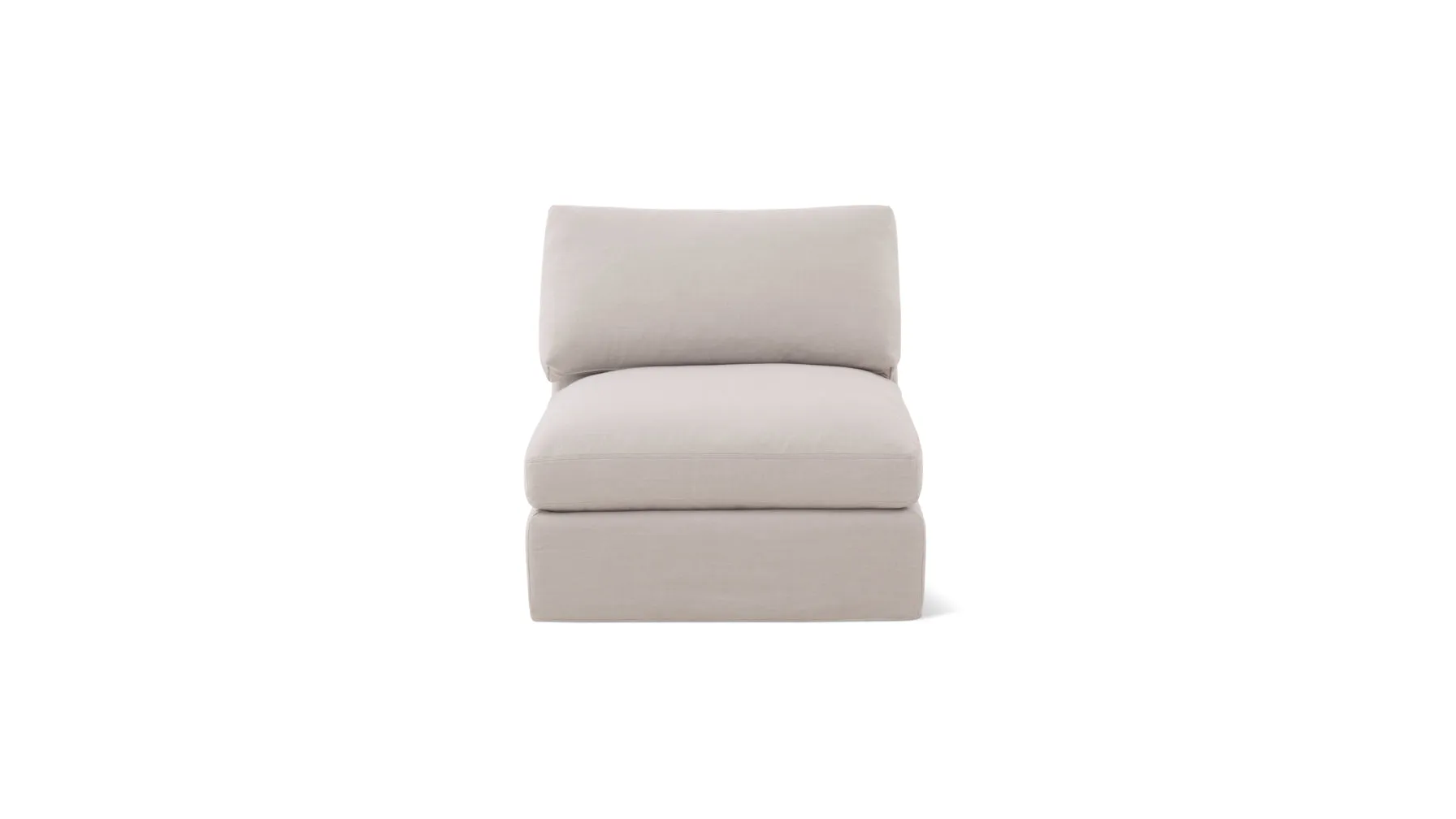 Get Together™ Armless Chair, Standard, Clay