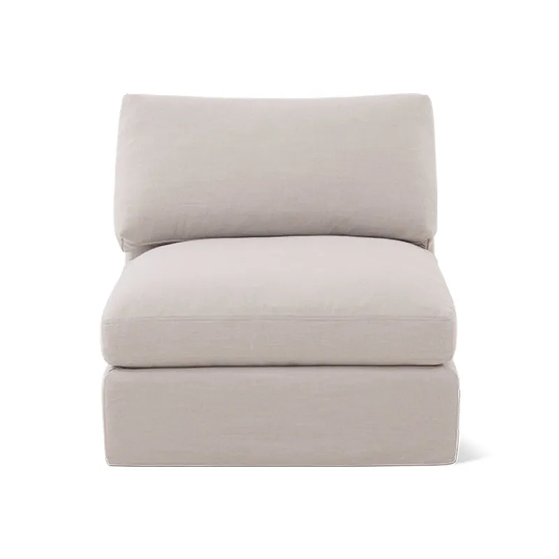 Get Together™ Armless Chair, Standard, Clay