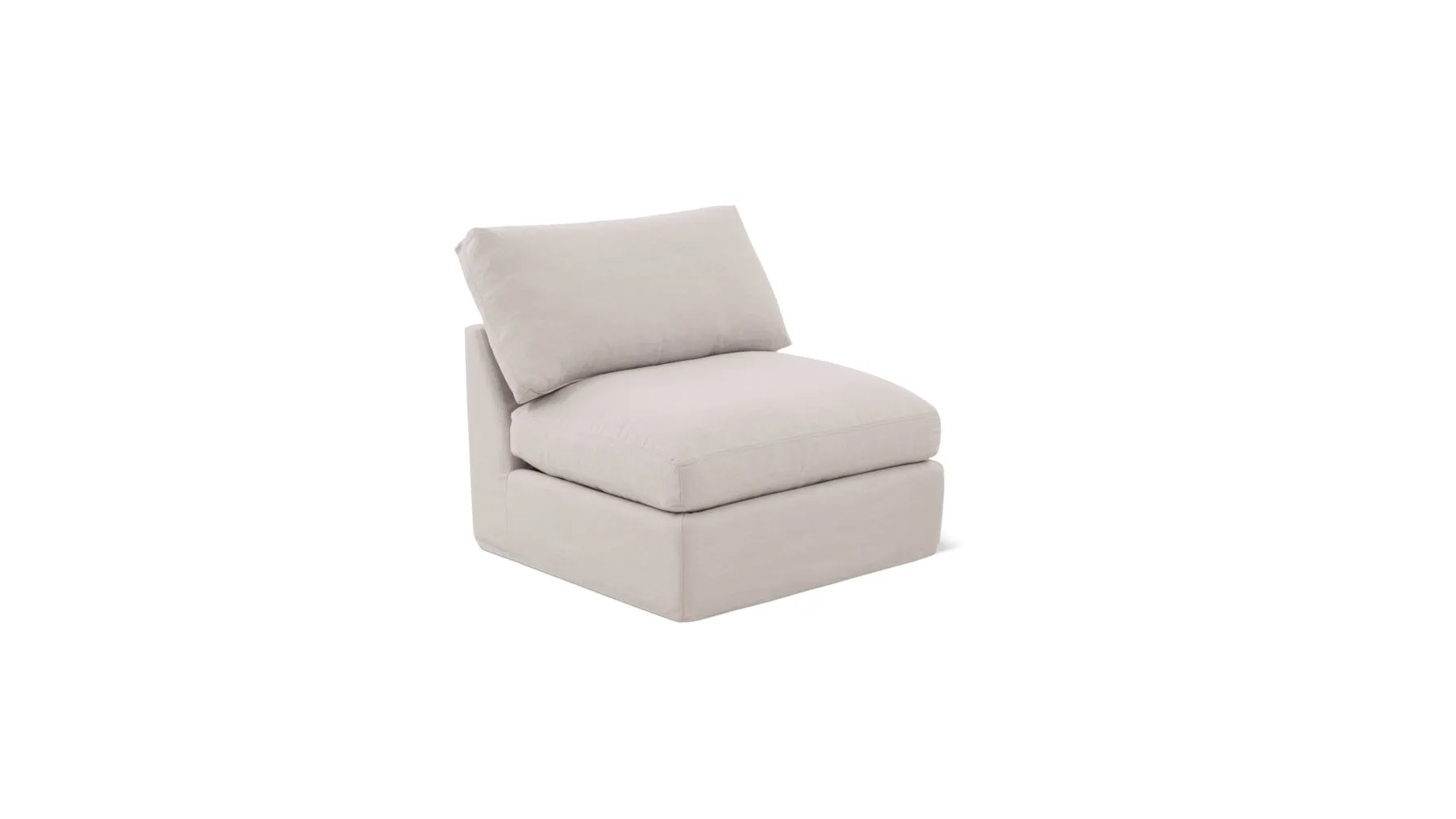 Get Together™ Armless Chair, Standard, Clay
