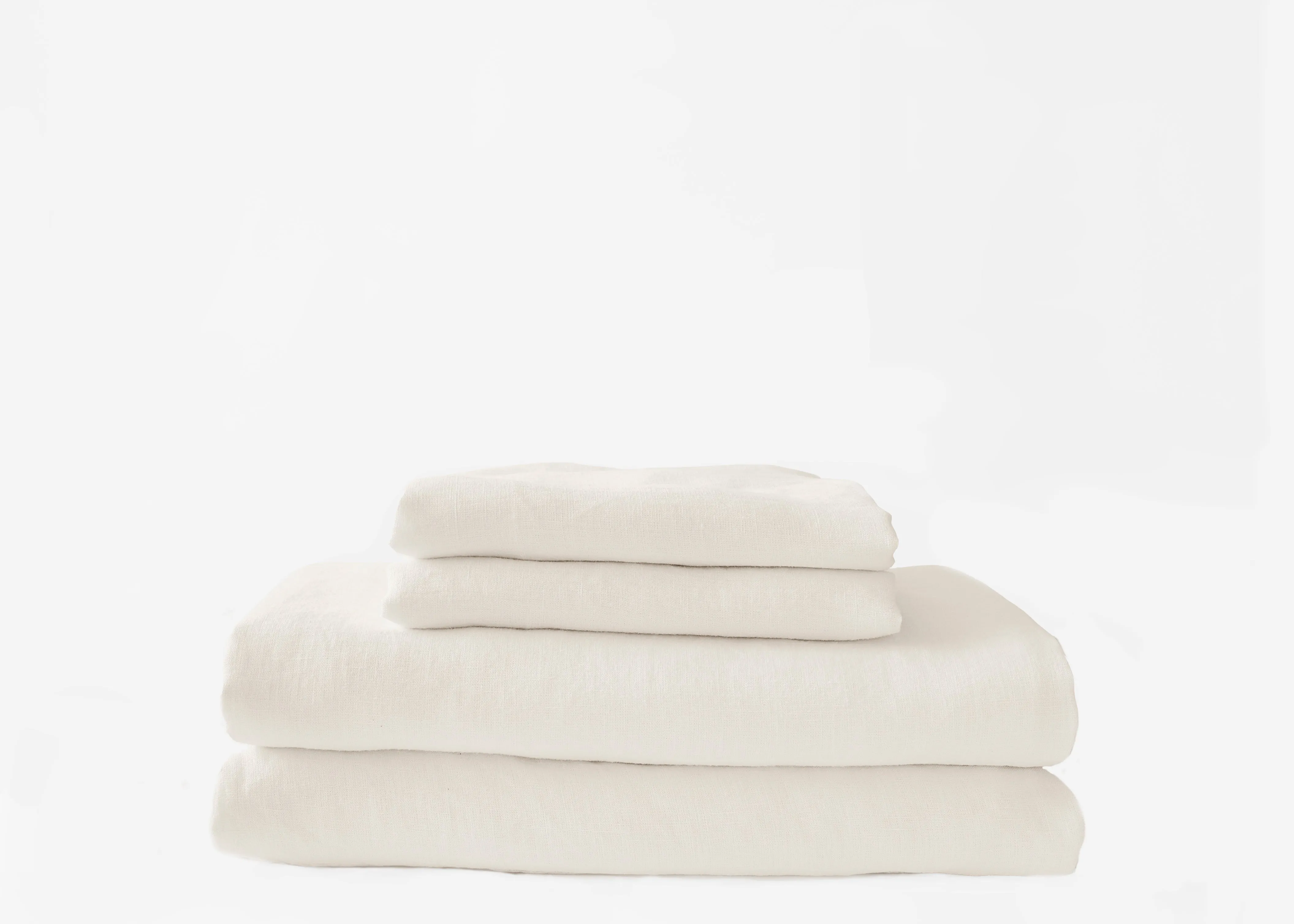 Hemp Sheet Set in Oat Milk