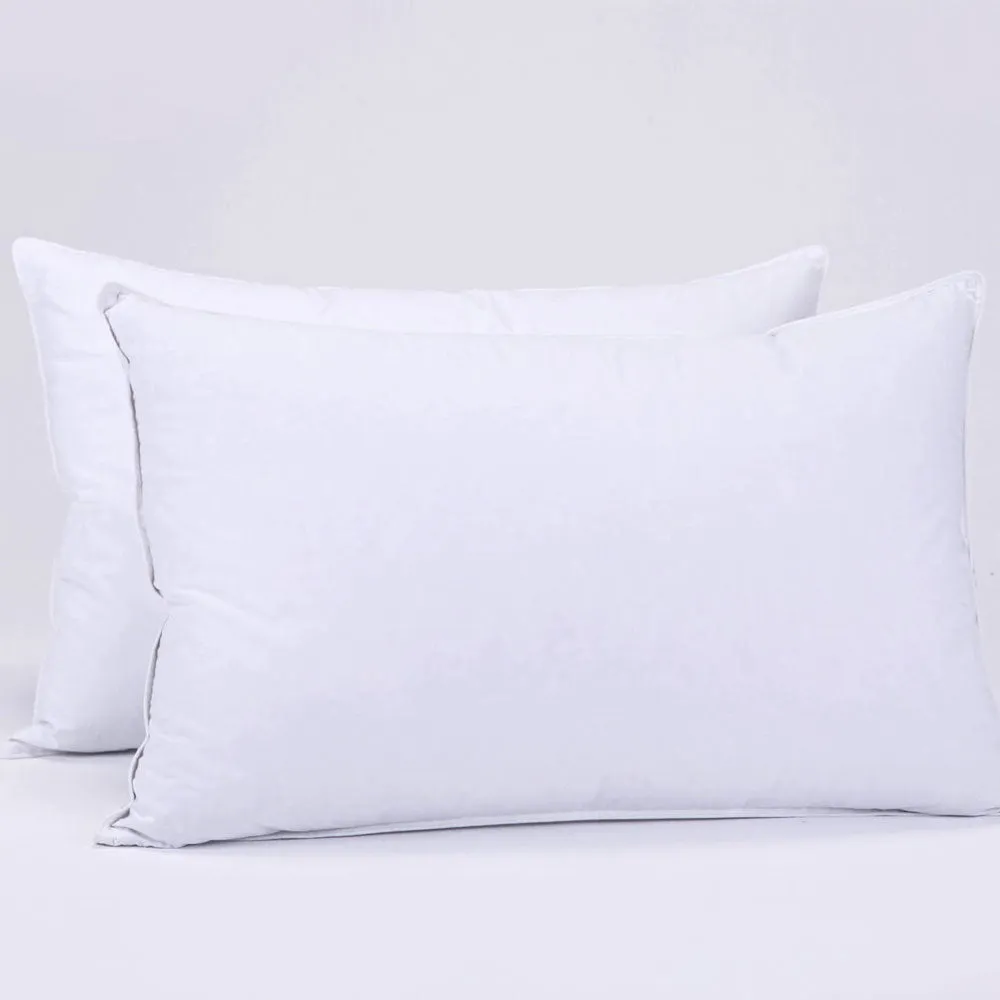 Hypoallergenic Cotton Hotel Pillows 74CM x 48CM Set of 2