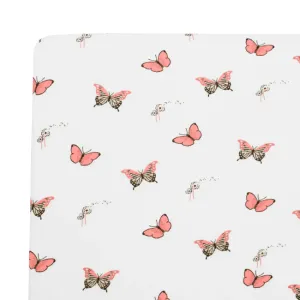 Kyte Baby Printed Twin Sheet in Butterfly