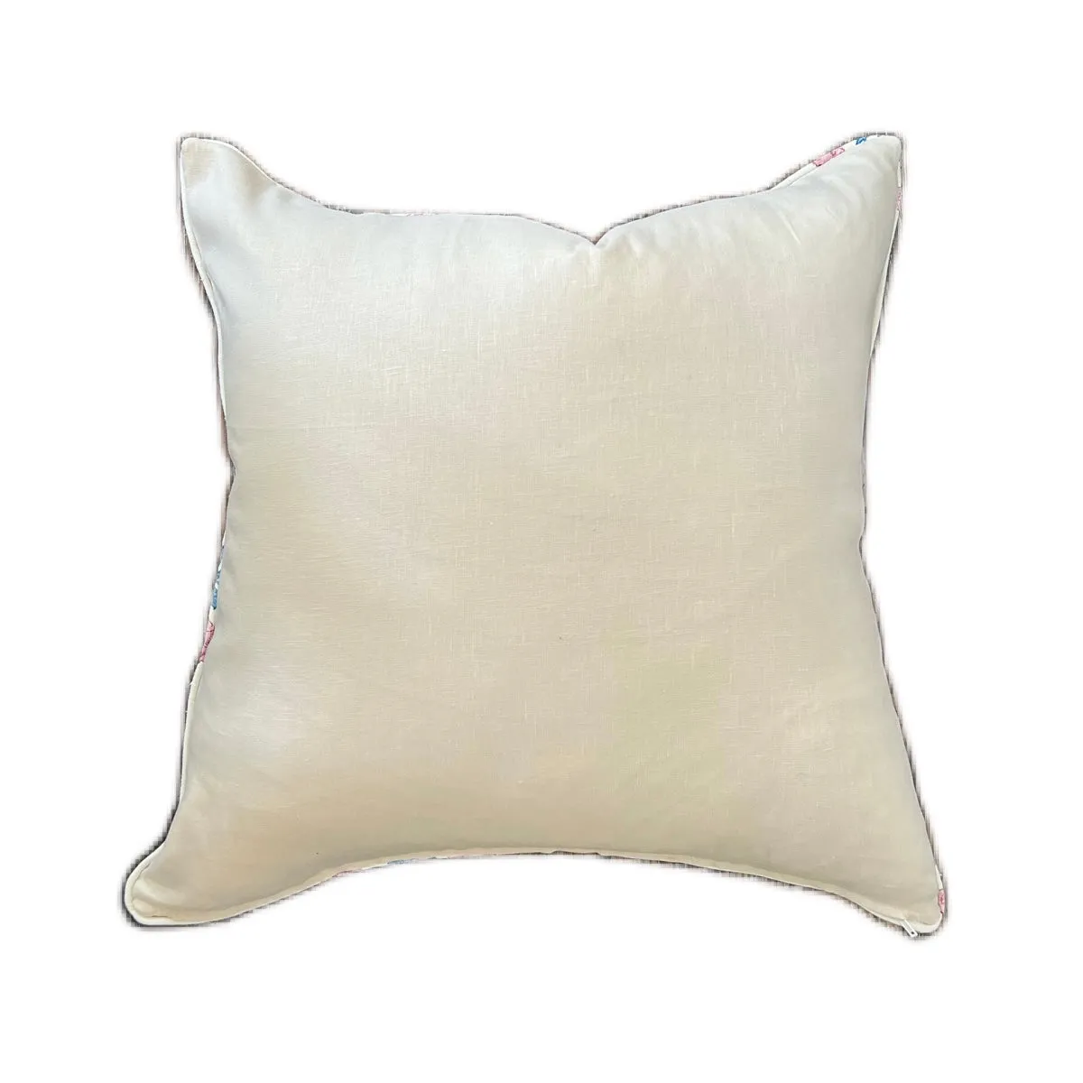 Poppy Hand Block Pillow