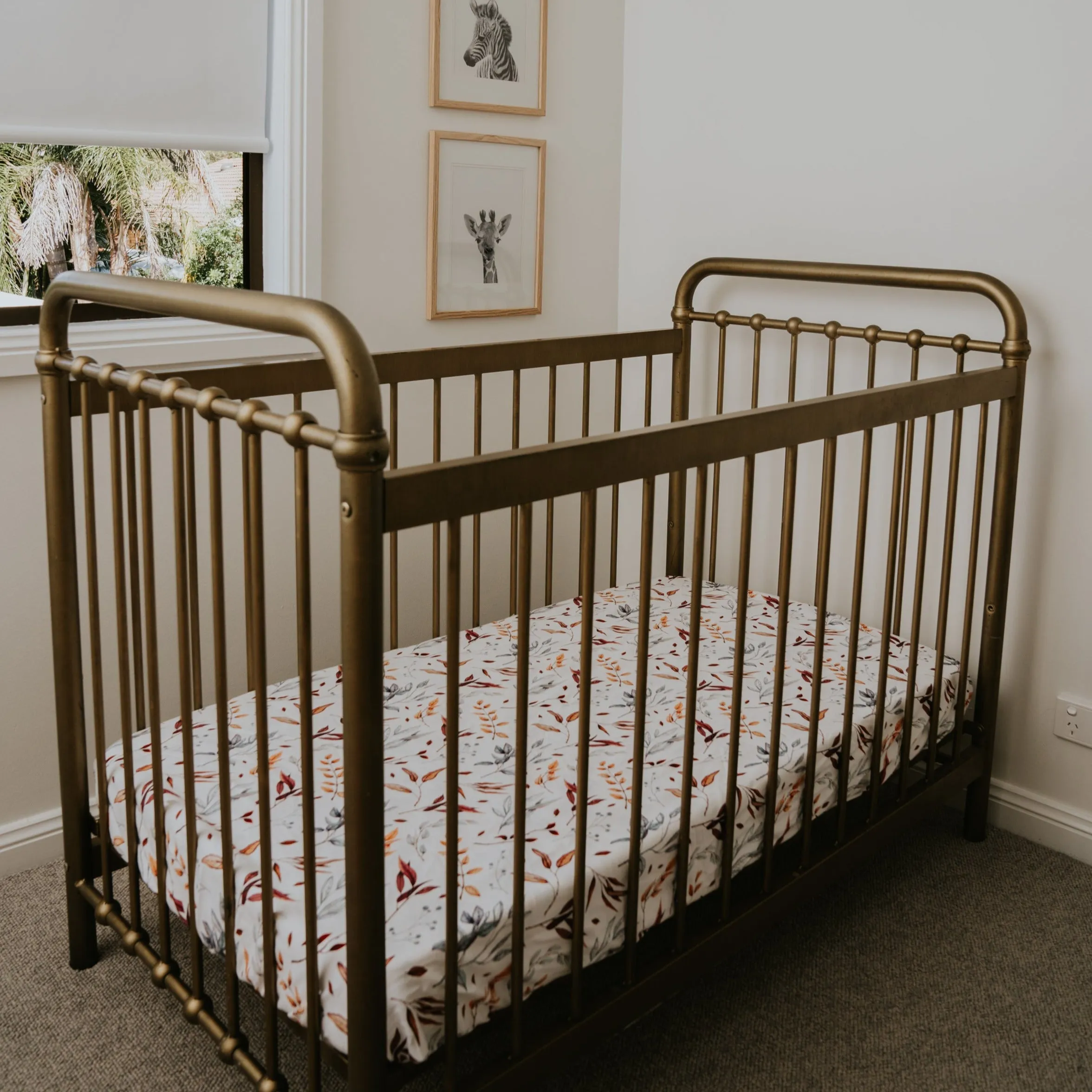 *PRE-ORDER* Waterproof Cot Sheet - Colours of the Wind