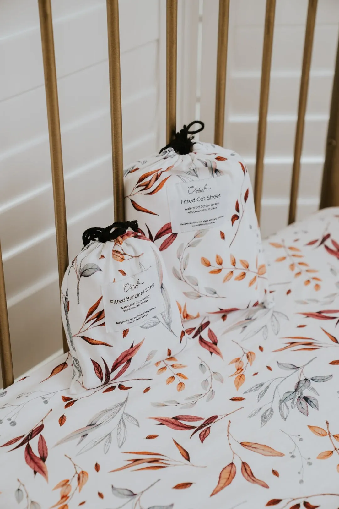 *PRE-ORDER* Waterproof Cot Sheet - Colours of the Wind