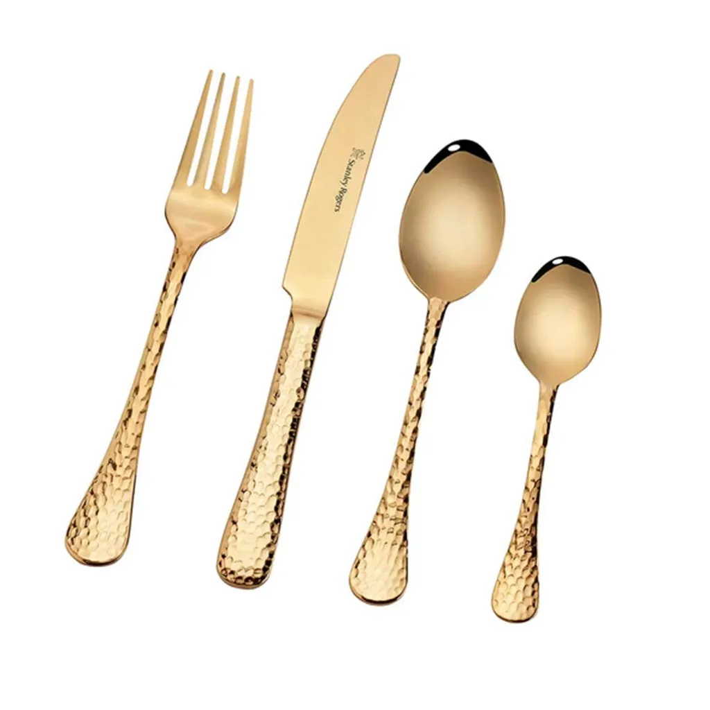 Stanley Rogers Bolero 16pc Cutlery Set Gold