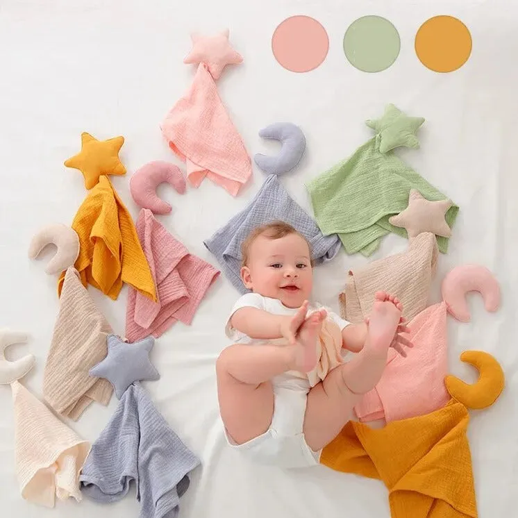 Star & Moon Baby Cotton Muslin Comforter