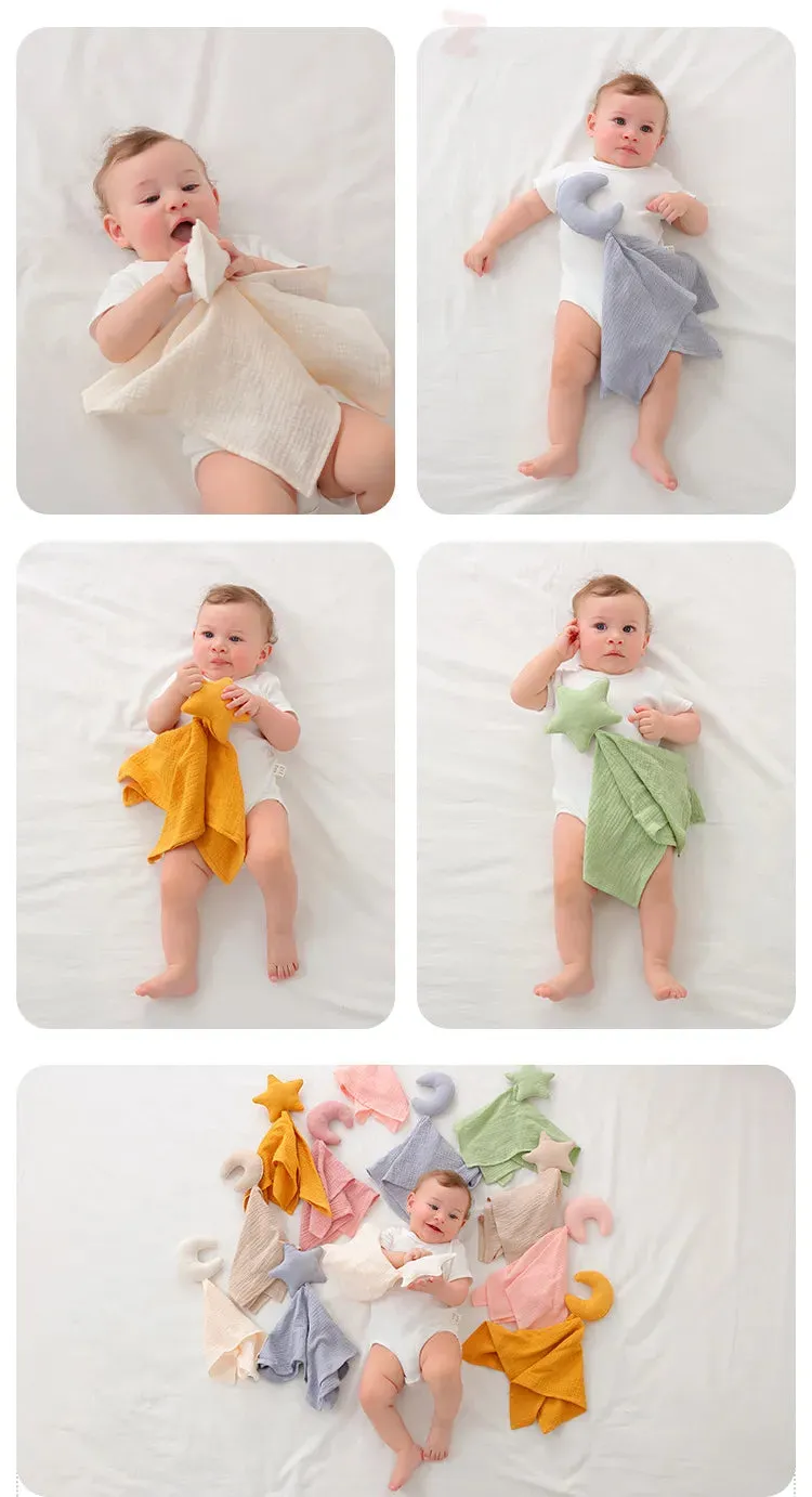 Star & Moon Baby Cotton Muslin Comforter