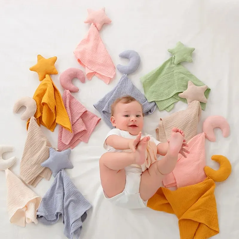 Star & Moon Baby Cotton Muslin Comforter